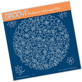 Floral Moon A5 Square Groovi Plate