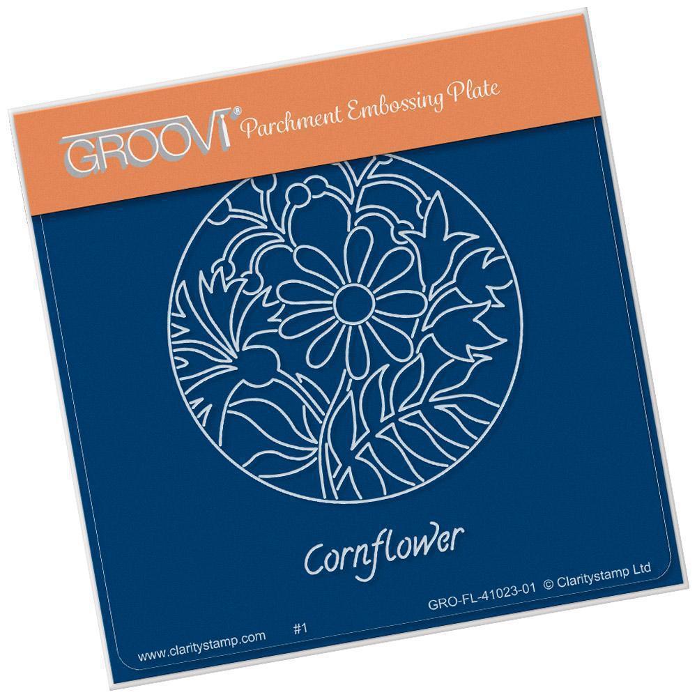 Cornflower & Friends Round A6 Square Groovi Baby Plate