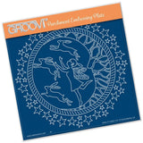 Fairy Night Round A5 Square Groovi Plate