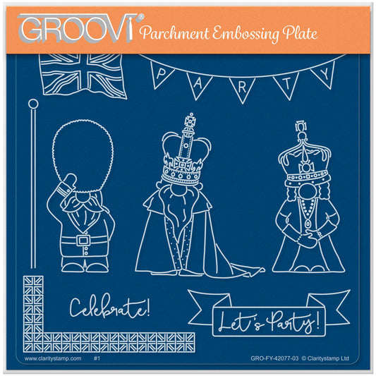 Royal Gnomes A5 Square Groovi Plate