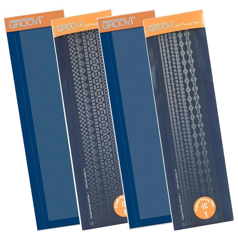 Groovi Border Piercing Grid Bundle – Clarity Crafts