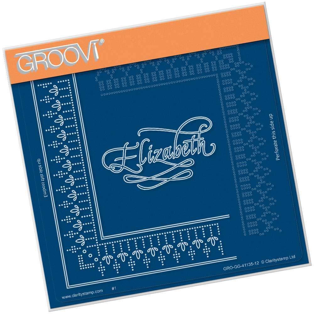Queen Elizabeth Lace Duet A5 Square Groovi Piercing Grid (Straight)