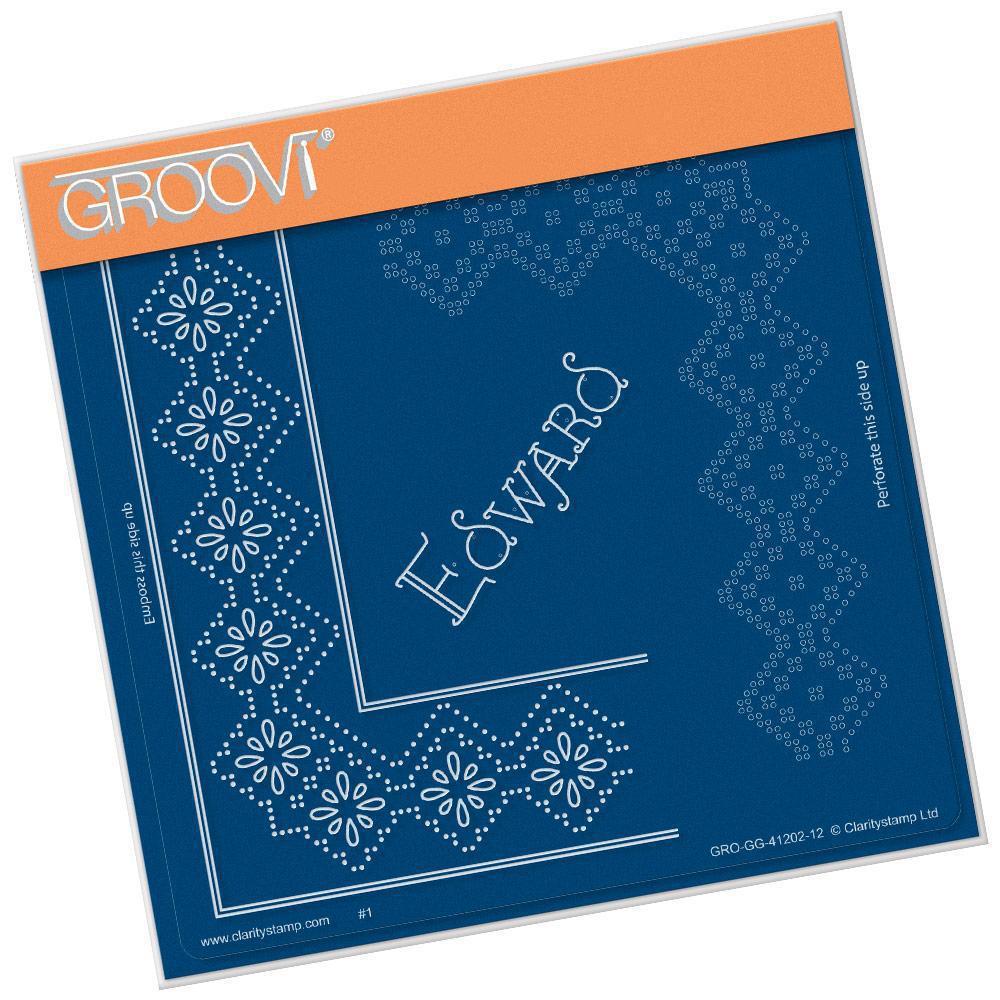 King Edward Lace Duet A5 Square Groovi Piercing Grid (Straight)