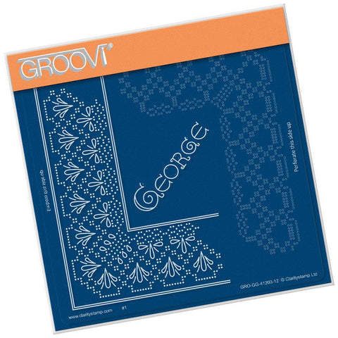 King George Lace Duet A5 Square Groovi Piercing Grid (Straight)