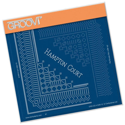 Hampton Court Palace Lace Corner Duet A5 Square Groovi Piercing Grid (Straight)