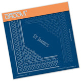 St. James's Palace Lace Corner Duet A5 Square Groovi Piercing Grid (Straight)