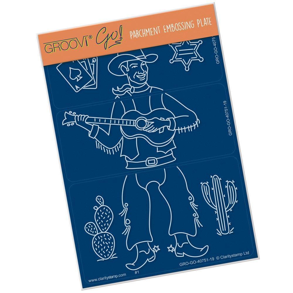 CLEARANCE Groovi Go! Cowboy Figure 3 Part A6 Groovi Plate