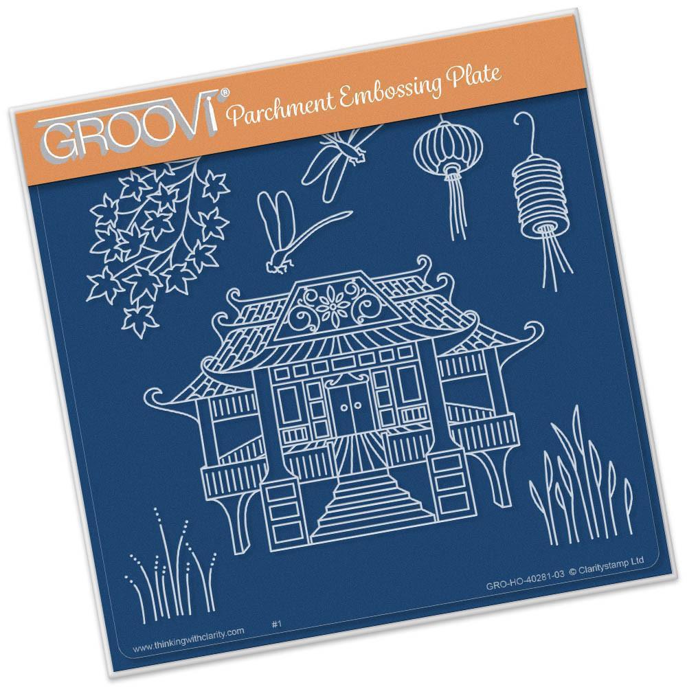 Waterhouse A5 Square Groovi Plate