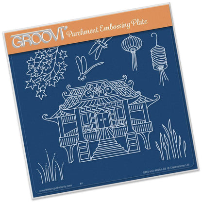 Waterhouse A5 Square Groovi Plate