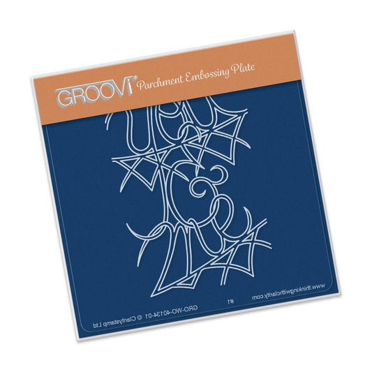 You & Me A6 Square Groovi Baby Plate