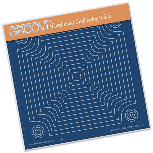 Nested Panel Boxes A5 Square Groovi Plate