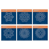 Mandalas Collection A6 Square Groovi Baby Plate Set