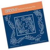Tina's Henna Petites - T A6 Square Groovi Baby Plate