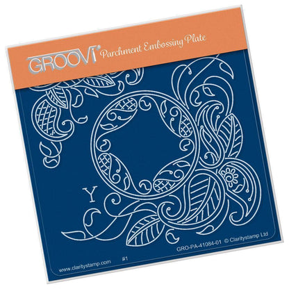 Tina's Henna Petites - Y A6 Square Groovi Baby Plate