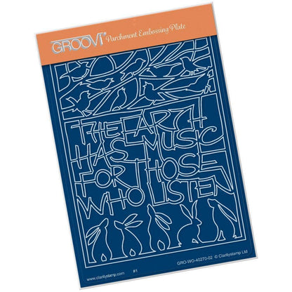 The Earth Has Music A6 Groovi Plate