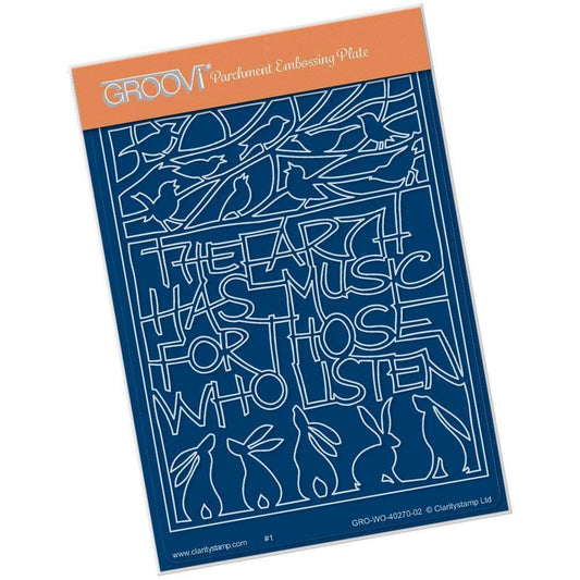 The Earth Has Music A6 Groovi Plate