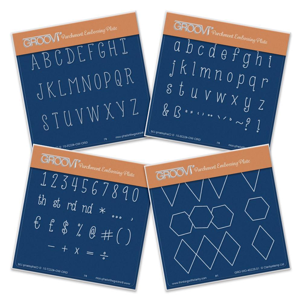 Essentials A6 Square Groovi Baby Plate Set