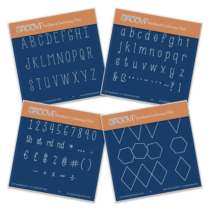 Essentials A6 Square Groovi Baby Plate Set