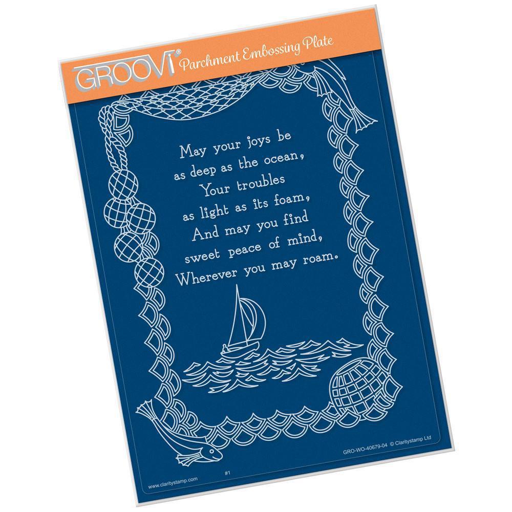 Deep as the Ocean A5 Groovi Plate