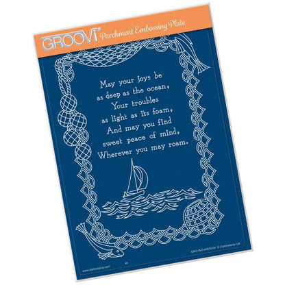 Deep as the Ocean A5 Groovi Plate