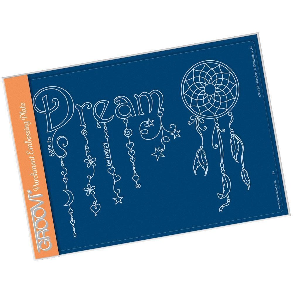 Linda's Dream Dangles A5 Groovi Plate