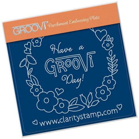 Have a Groovi Day A6 Square Groovi Baby Plate