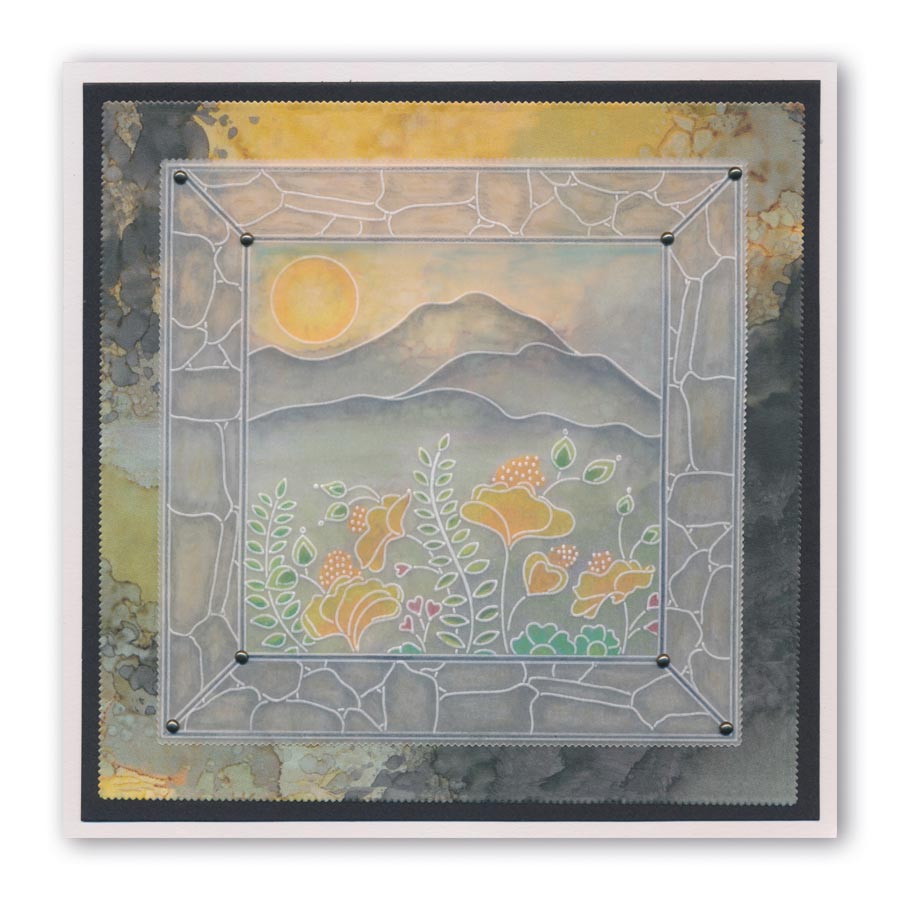 Lizzy & Rockery A6 Groovi Plate