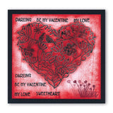 Garden Heart A5 Stamp & Stencil Collection