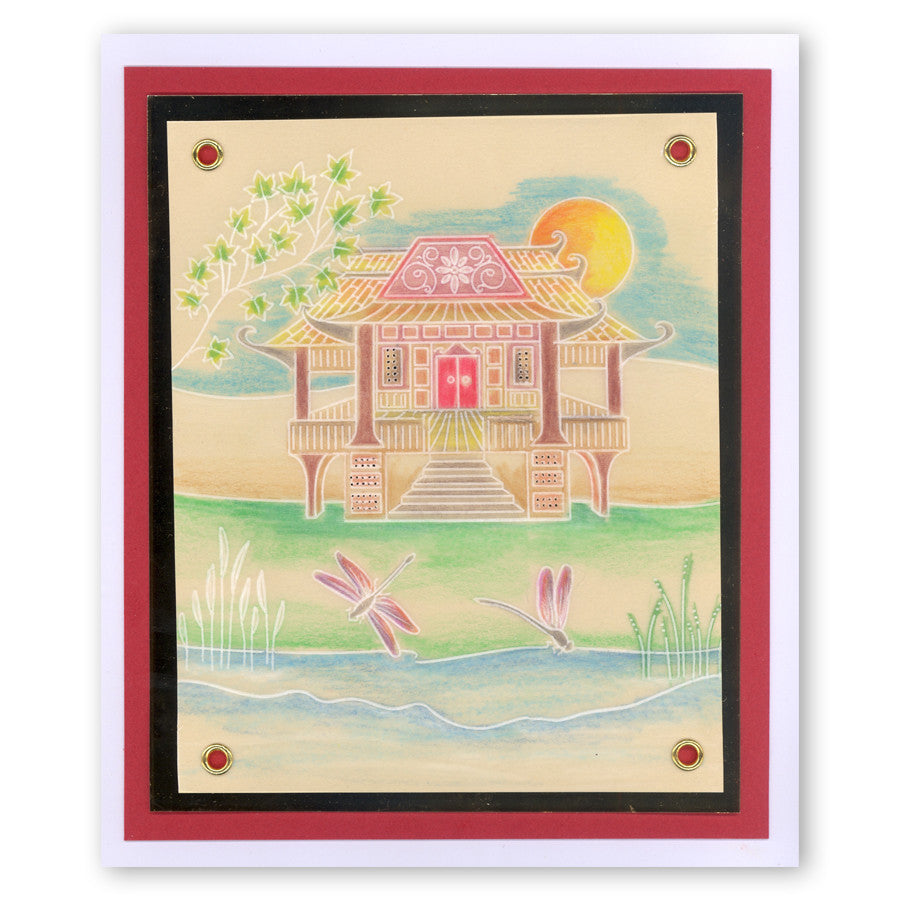 Waterhouse A5 Square Groovi Plate