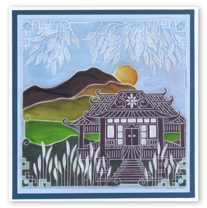 Waterhouse A5 Square Groovi Plate