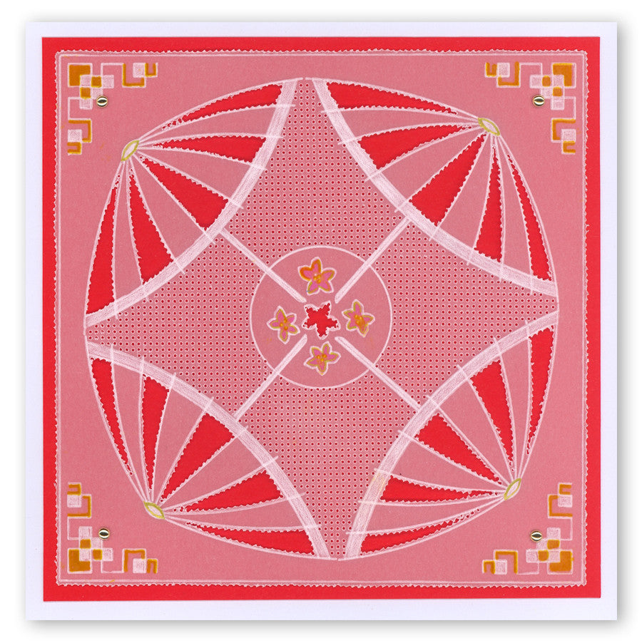 Geisha & Waterhouse A5 Square Groovi Plate Duo