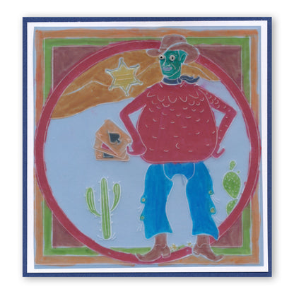 CLEARANCE Groovi Go! Cowboy Figure 3 Part A6 Groovi Plate