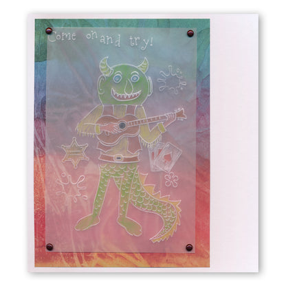 CLEARANCE Groovi Go! Monster Figure 3 Part A6 Groovi Plate