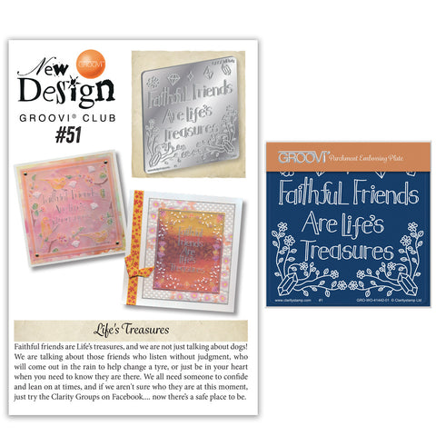 New Design Groovi® Club Back Issue - 51 - Mel's Faithful Friends