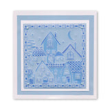 Barbara's SHAC Funky Houses & About Town A5 Square Groovi Plate Duo