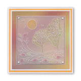 Mini Groovi Starter Kit + Butterfly Wreath A6 Square Plate