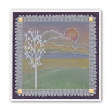 Mini Groovi Starter Kit + Butterfly Wreath A6 Square Plate