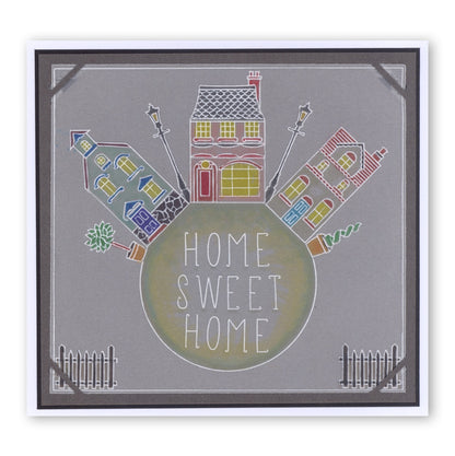 Wee Houses & Shops A6 Square Groovi Baby Plate Set
