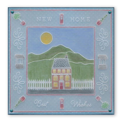 Wee Houses & Shops A6 Square Groovi Baby Plate Set