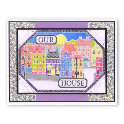 Wee Houses & Shops A6 Square Groovi Baby Plate Set