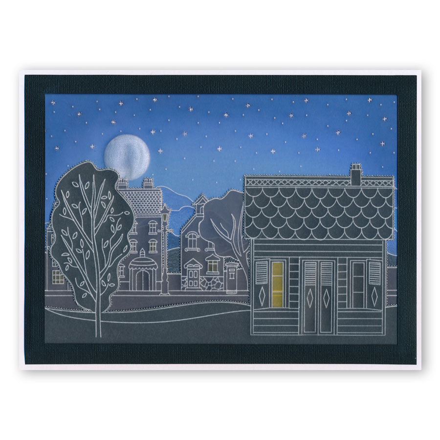 Wee Houses & Shops A6 Square Groovi Baby Plate Set