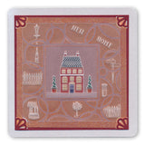 Wee Houses & Shops A6 Square Groovi Baby Plate Set
