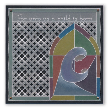 Madonna Window A5 Square Groovi Plate