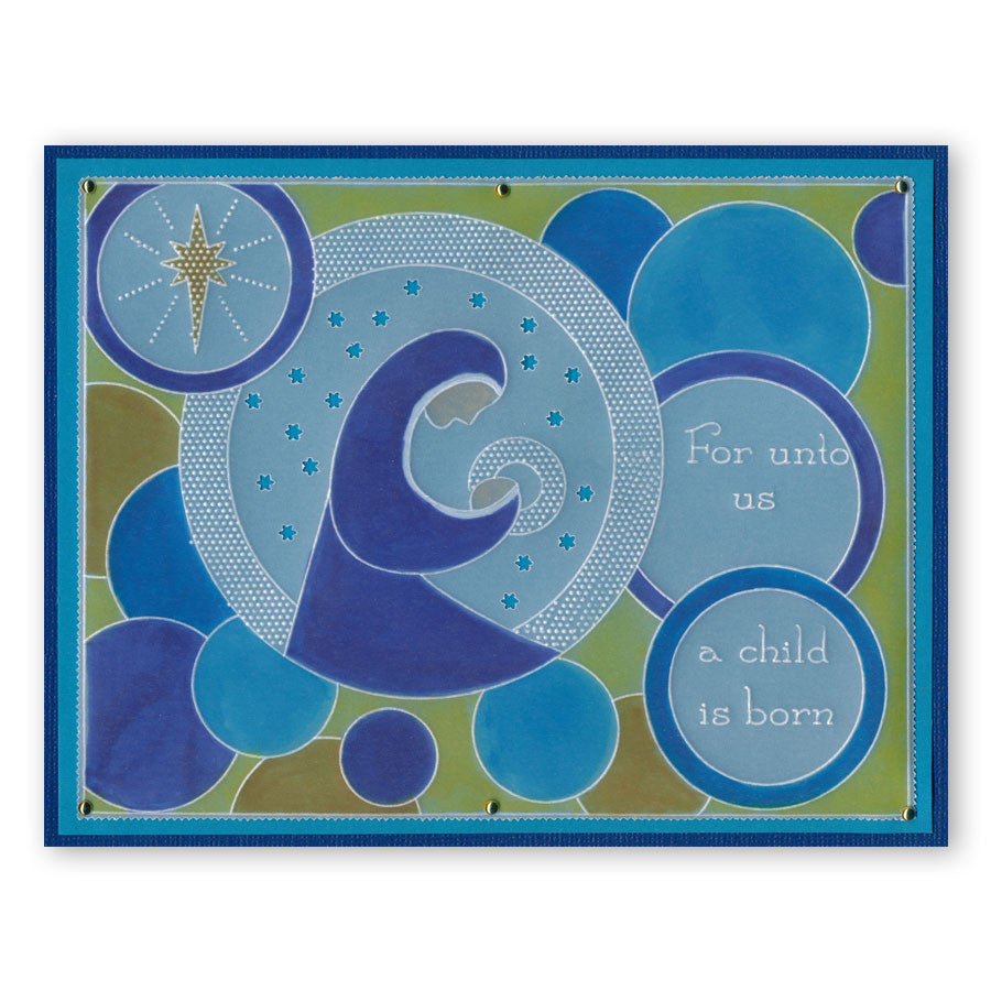 Madonna Window A5 Square Groovi Plate