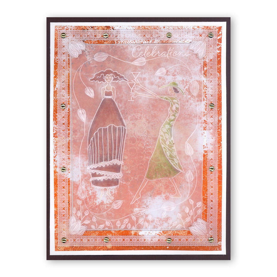 CLEARANCE Annabel Groovi Border Plate