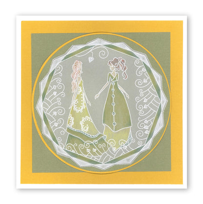 CLEARANCE Rosie Groovi Border Plate