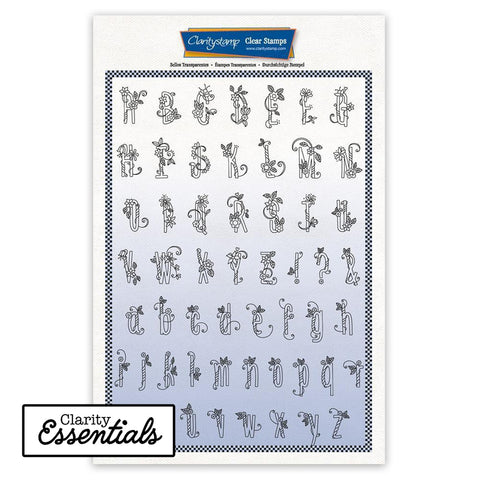 Stamperia Create Happiness Alphabet Clear Stamps Wtk159