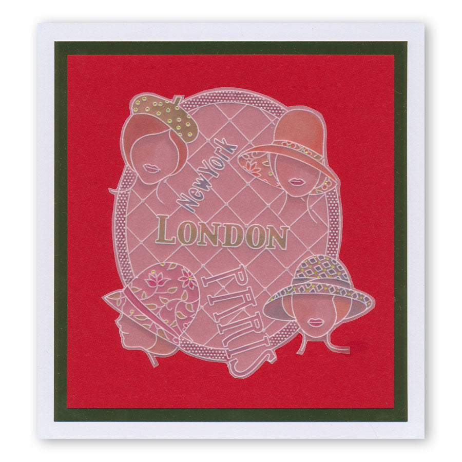 Hats 2 Groovi Border Plate