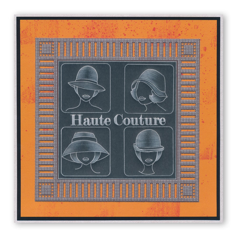 Hats 2 Groovi Border Plate