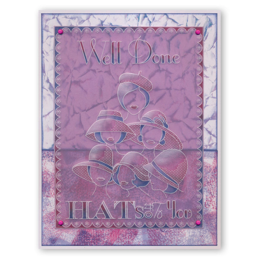 Hats 2 Groovi Border Plate